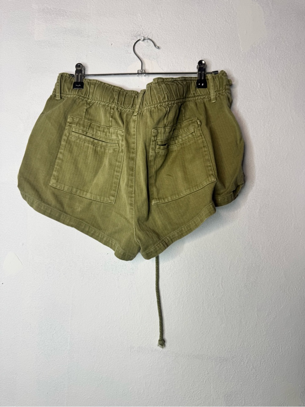 Free people military green shorts size medium - Picture 2 of 4